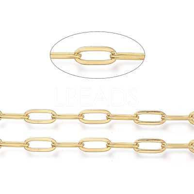3.28 Feet Ion Plating(IP) 304 Stainless Steel Cable Chains X-CHS-M002-01G-1