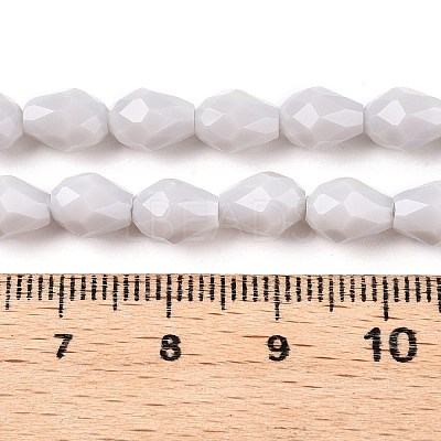 Opaque Solid Color Beads Strands EGLA-N013-P6mm-D05-1