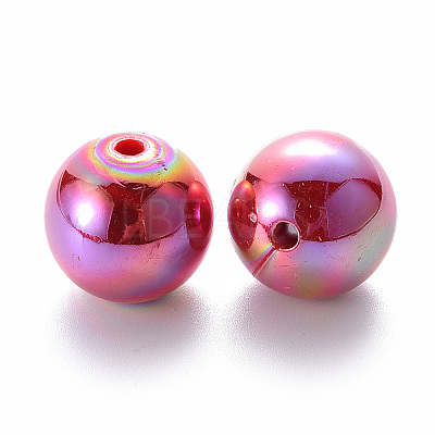 Opaque Acrylic Beads X-MACR-S370-D20mm-A14-1