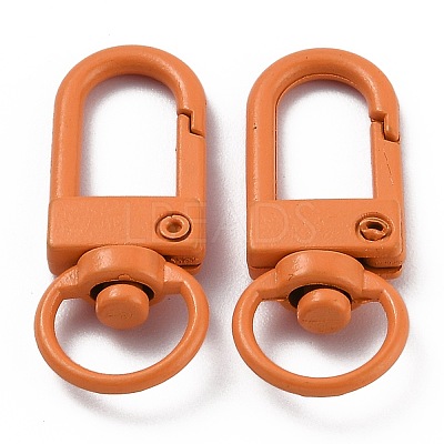 Zinc Alloy Baking Paint Swivel Snap Hooks Clasps PALLOY-H194-A-1