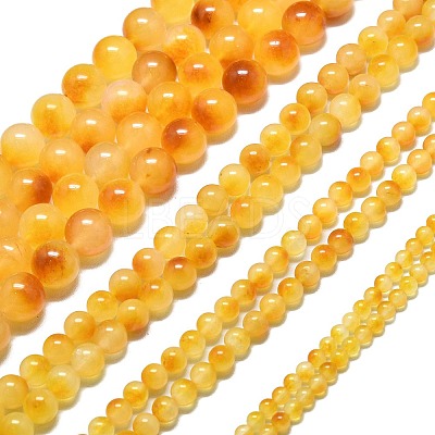 Natural Malaysia Jade Beads Strands G-L645-C01-4mm-27-1