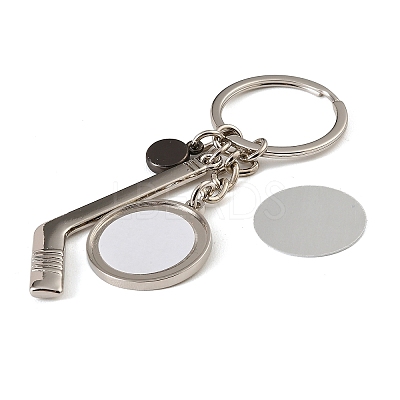 Hockey Alloy Sublimation Blanks Keychains AL-CBAF9A1-02P-06-1