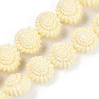 Synthetic Coral Carved Beads Strands CORA-I023-05A-02-1