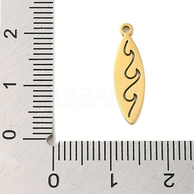 304 Stainless Steel Pendants LS-STAS-S123-03G-06-1
