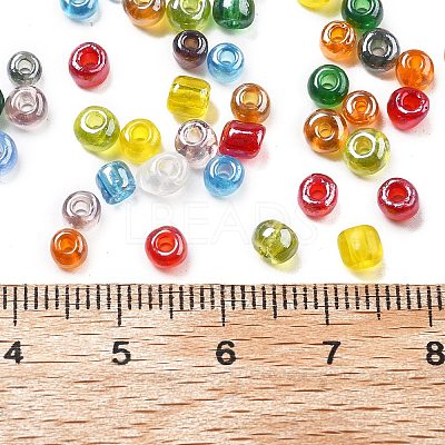 6/0 Glass Seed Beads SEED-A006-4mm-M-1