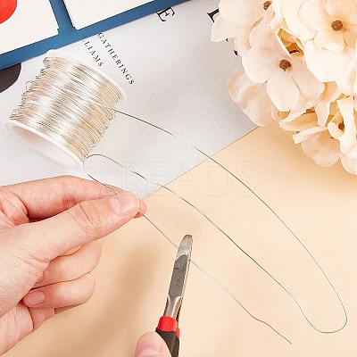 Round Copper Wire Copper Beading Wire for Jewelry Making CWIR-F001-S-0.8mm-1