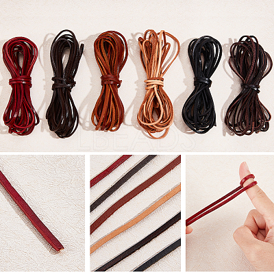 Cowhide Leather Cord WL-WH0008-05A-1