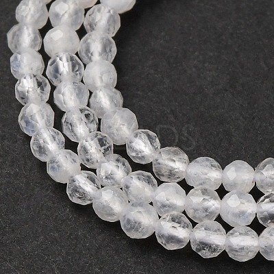 Natural Rainbow Moonstone Beads Strands G-B142-A04-2mm-1