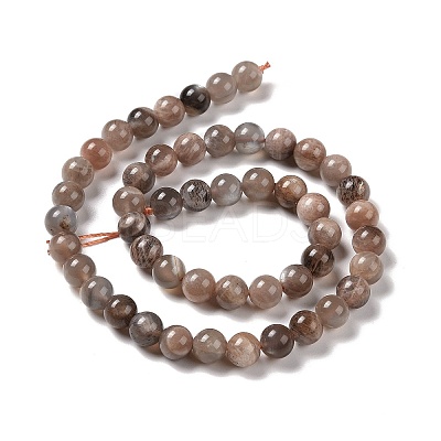 Natural Multi-Moonstone Beads Strands G-I247-14B-01-1