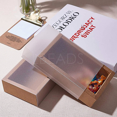 Kraft Paper Jewelry Boxes CON-WH0068-65C-1