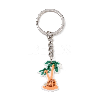Cartoon PVC Pendant Keychain KEYC-U001-01A-1