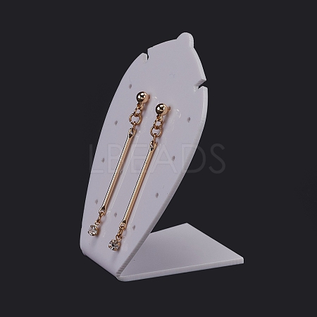 Acrylic Earring Stands Displays X-EDIS-F005-04B-1