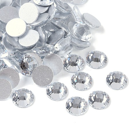 Glass Flat Back Rhinestone RGLA-C002-SS40-001-1