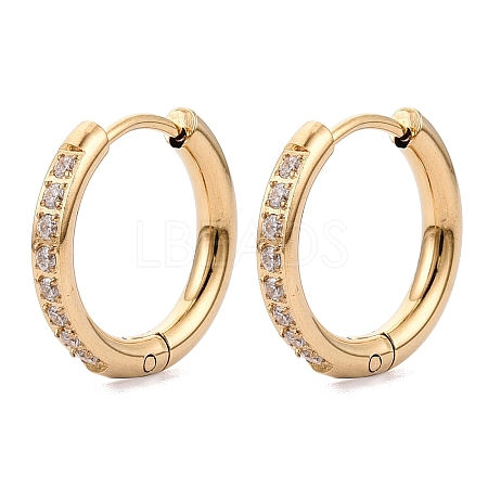 304 Stainless Steel Hoop Earrings STAS-Q113-13G-02-1