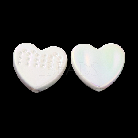 UV Plating Opaque Acrylic Beads SACR-L005-13A-1