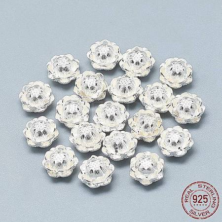 925 Sterling Silver Beads STER-T002-95S-1