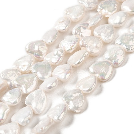 Natural Keshi Pearl Beads Strands PEAR-E016-049-1