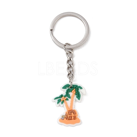 Cartoon PVC Pendant Keychain KEYC-U001-01A-1