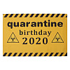 2020 Quarantine Birthday Decorations AJEW-GF0001-64A-1