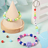 300Pcs 15 Colors Opaque Acrylic Beads SACR-TA0001-13-7