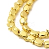 Electroplate Glass Beads Strands EGLA-F166-11G-3