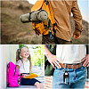 Asthma Inhaler Holder PU Leather Travel Handy Holder Keychain AJEW-WH0504-18-5