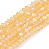 Transparent Glass Beads Strands EGLA-A044-T1mm-MB03-1
