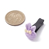 Rabbit with Bowknot Resin Car Air Vent Clips JEWB-BR00147-01-2