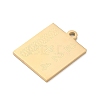 304 Stainless Steel Pendants SA-CBAE115-13E-G-2