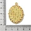 Tibetan Style Oval Alloy Pendant Cabochon Settings LS-X-TIBEP-Q054-44AG-RS-3