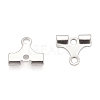 Tarnish Resistant 304 Stainless Steel Folding Crimp Ends LS-STAS-M250-02-2