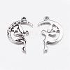 Zinc Alloy Fairy Sprite Charms PALLOY-A18526-AS-LF-1
