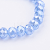 Glass Beads Stretch Bracelets GLAA-K018-01B-2