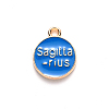Alloy Enamel Pendants ENAM-S124-01A-02F-3