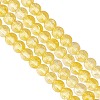 2 Strands Synthetic Citrine Beads Strands G-GO0001-26A-1