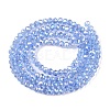 Electroplate Glass Beads Strands LS-EGLA-A044-T1mm-B14-3