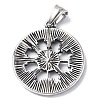 304 Stainless Steel Pendants LS-STAS-C065-01AS-2