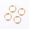 304 Stainless Steel Open Jump Rings X-STAS-O098-01G-07-1