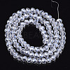 Electroplate Glass Beads Strands EGLA-A034-T4mm-A20-2