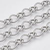 304 Stainless Steel Curb Chains STAS-R100-30-4
