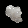 Natural Quartz Crystal Dog Healing Figurines DJEW-Z005-05B-3
