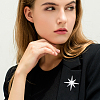 4Pcs Alloy Lapel Pin Brooches for Backpack Clothes JEWB-UN0002-68-5
