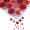 DIY 24 Style Acrylic & Resin Beads Jewelry Making Finding Kit DIY-NB0012-01F-2