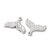 Rhodium Plated 925 Sterling Silver Charms STER-C003-07P-2