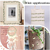 15 Yards Flower Polyester Embroidery Lace Ribbon OCOR-WH0070-77B-5