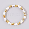 Glass Seed Beads Finger Rings for Women WO0260-11-1