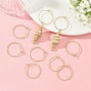 SHEGRACE Brass Wine Glass Charms Rings XGRQ64504-877G-4