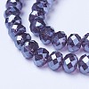 Electroplate Glass Beads Strands LS-EGLA-A044-T8mm-A15-3