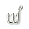 Rack Plating Brass with ABS Plastic Pearl European Dangle Charms KK-G501-02W-P-1