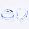 Transparent Acrylic Finger Rings X-RJEW-T010-01B-4